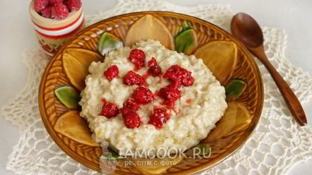 Рецепт карамельной овсяной каши