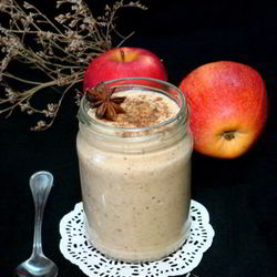 Рецепт Карамельно-яблочной десертная овсянка