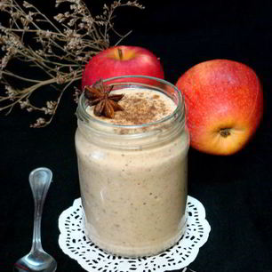 Рецепт Карамельно-яблочной десертная овсянка