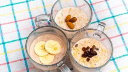 Рецепт ночной овсяной каши