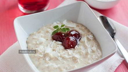 Рецепт овсяной каши на молоке