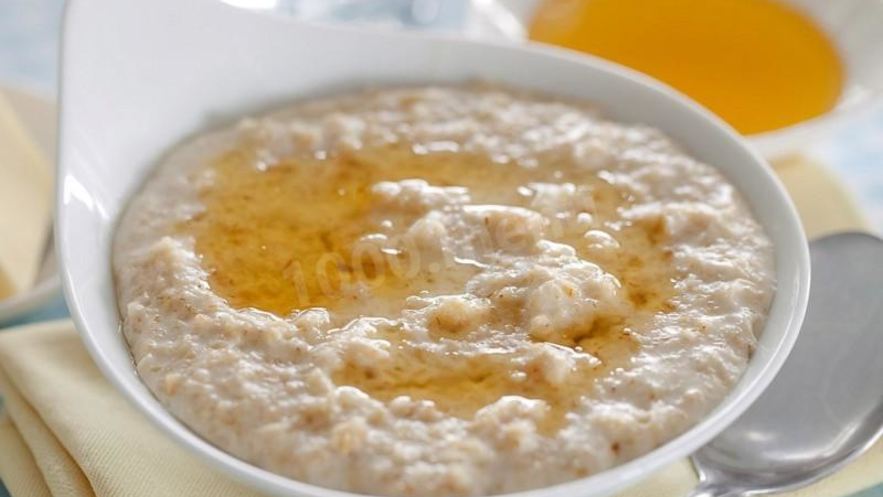 Рецепт овсяной каши на воде для похудения