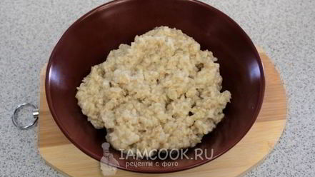 Рецепт овсяной каши на воде