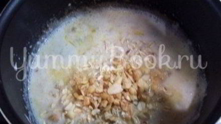 Рецепт овсяной каши с апельсином и арахисом