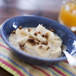 Рецепт Овсяной каши с бананом