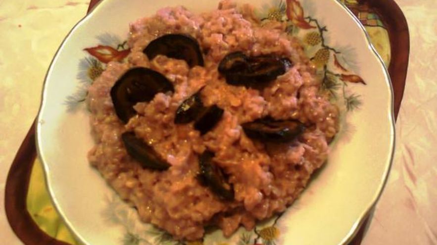 Рецепт овсяной каши с гранатовым соком