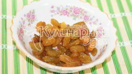 Рецепт овсяной каши с изюмом