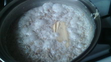 Рецепт овсяной каши с курагой