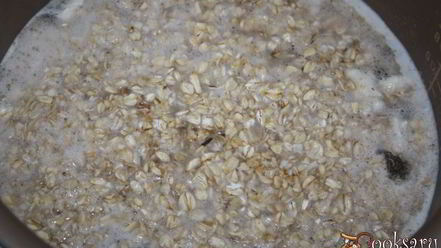 Рецепт овсяной каши с курицей в мультиварке