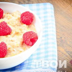 Рецепт Овсяной каши с малинкой