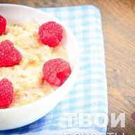 Рецепт Овсяной каши с малинкой