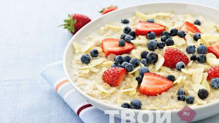 Рецепт овсяной каши с молоком
