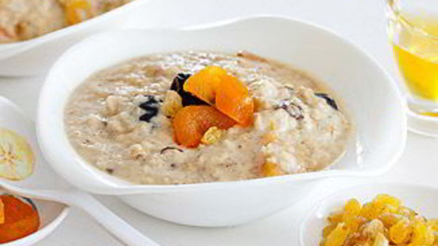 Рецепт овсяной каши с сухофруктами в мультиварке