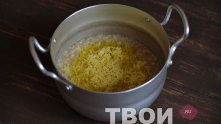 Рецепт овсяной каши с сыром и оливковым маслом