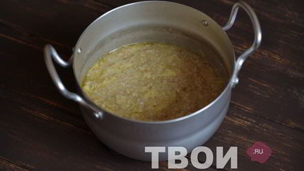 Рецепт овсяной каши с сыром и оливковым маслом