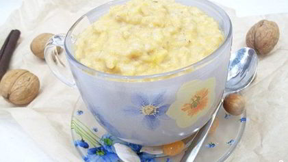Рецепт Овсяной каши с тыквой