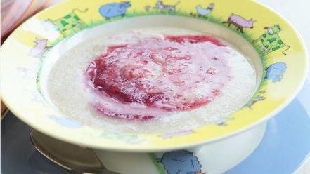 Рецепт овсяной каши с виноградом