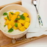 Рецепт Овсяной каши со сгущенкой