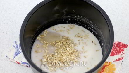 Рецепт овсяной каши в мультиварке