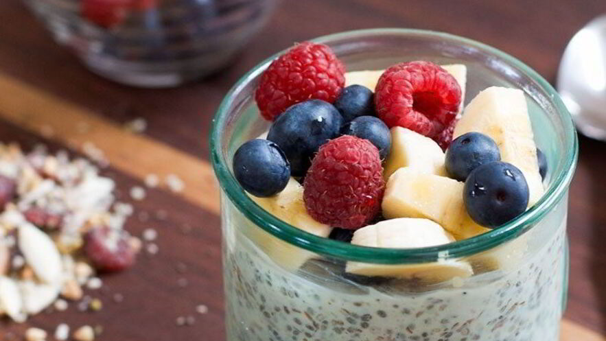 Рецепт овсянки с бананами в банке