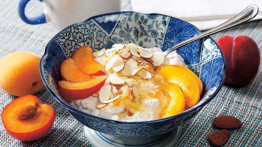 Рецепт овсянки с фруктами