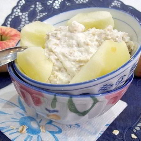 Рецепт Овсянки с творогом