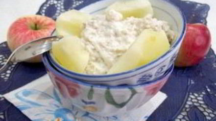 Рецепт овсянки с творогом
