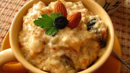 Рецепт овсянки