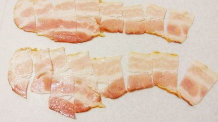 Рецепт пикантной овсянки с беконом и сыром