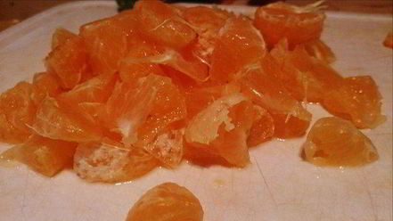 Рецепт шоколадной овсянки с фруктами