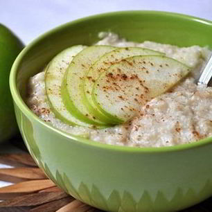 Рецепт Яблочно-овсяной каша для малышей