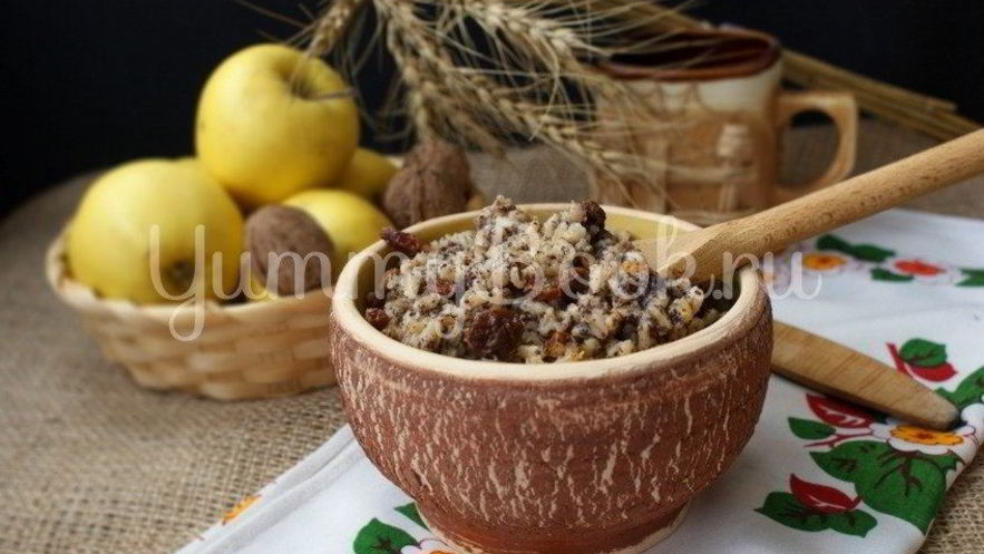 Рецепт голодной кутьи