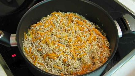 Рецепт каши перловой в итальянском стиле