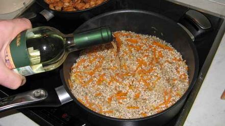 Рецепт каши перловой в итальянском стиле