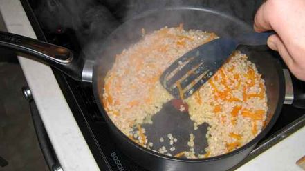 Рецепт каши перловой в итальянском стиле