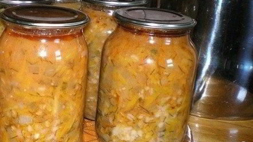 Рецепт каши с мясом на зиму