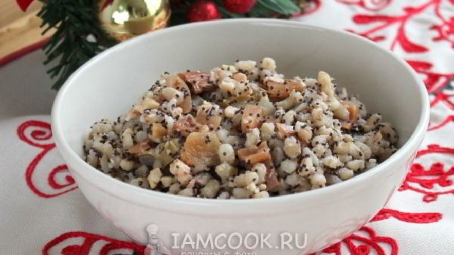 Рецепт кутьи из перловки