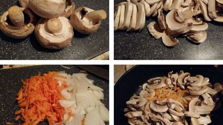 Рецепт перловой каши с грибами в духовке