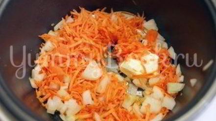 Рецепт перловой каши с куриными желудочками в мультиварке