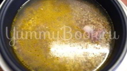 Рецепт перловой каши с куриными желудочками в мультиварке