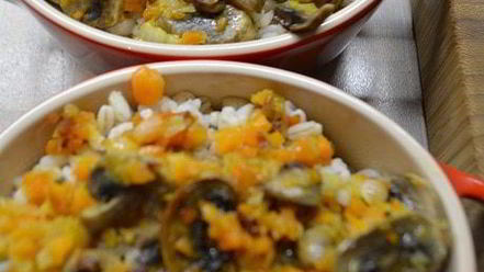 Рецепт перловой каши с мясом и грибами в горшочке