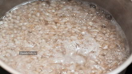 Рецепт перловой каши с сыром