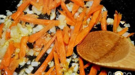 Рецепт перловой каши с тунцом и овощами