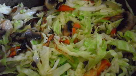 Рецепт перловой каши с тушенкой, овощами и шампиньонами