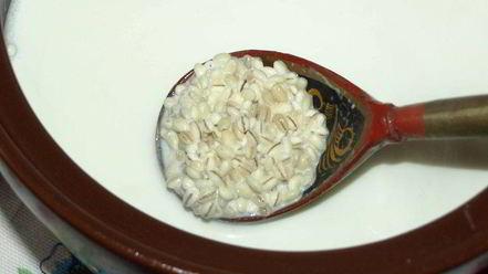 Рецепт перловой каши, томленой в молоке