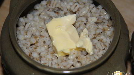 Рецепт перловой каши в горшочке