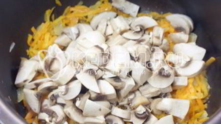 Рецепт перловки с грибами в мультиварке