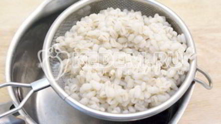 Рецепт перловки с грибами