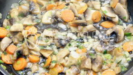 Рецепт перловки с грибами