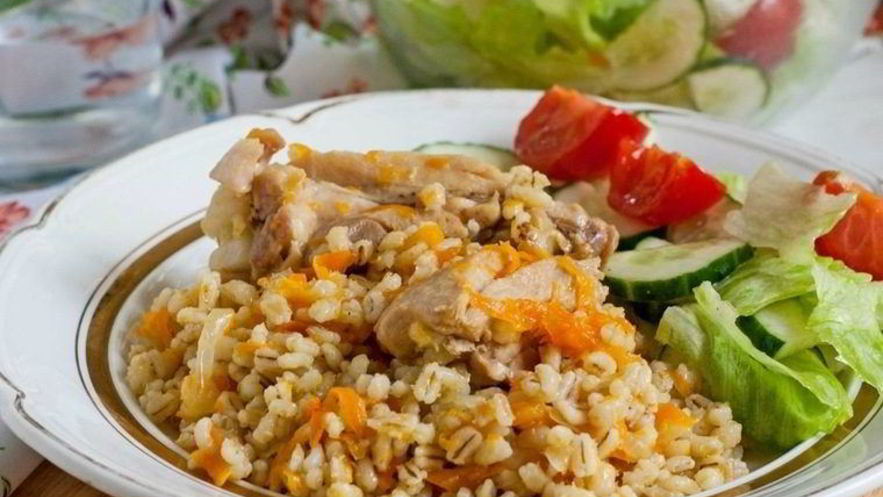 Рецепт перловки с мясом в мультиварке